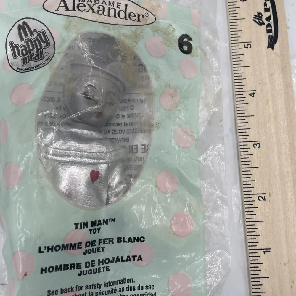 Tin Man #6 McDonald’s Madame Alexander Wizard of Oz New Old Stock In‎ Pkg 1122a